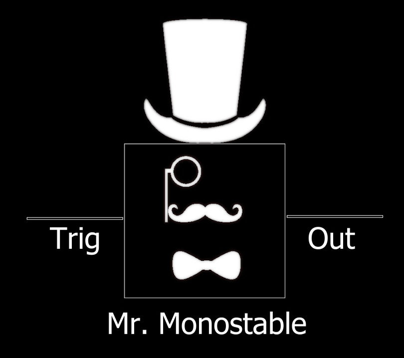Mr Monostable looking to the nines!